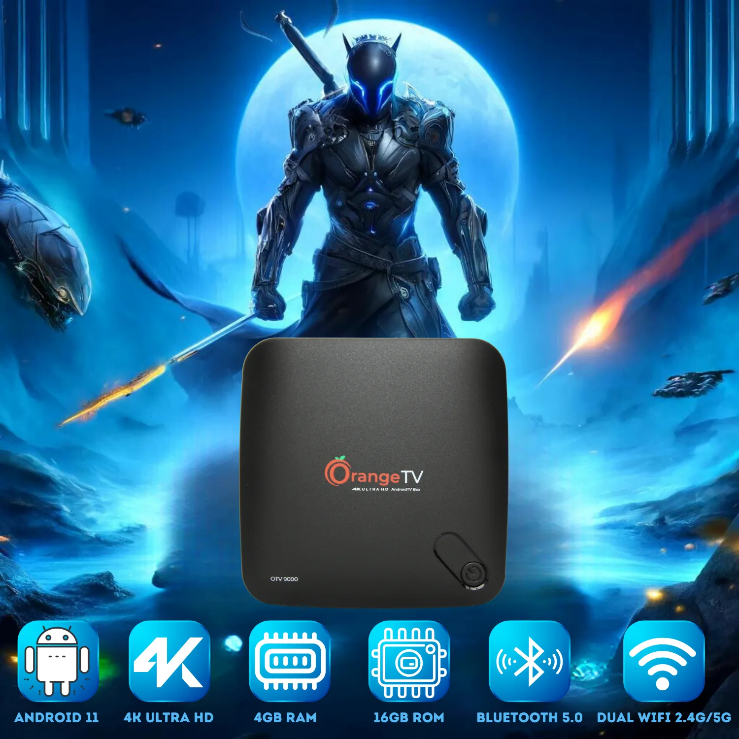 Rax2400 RAX2400 Android 11 TV Box - 4K HDR, Amlogic S905w2, HDR10, 4GB RAM, 16GB ROM, Dual WiFi - Image 2