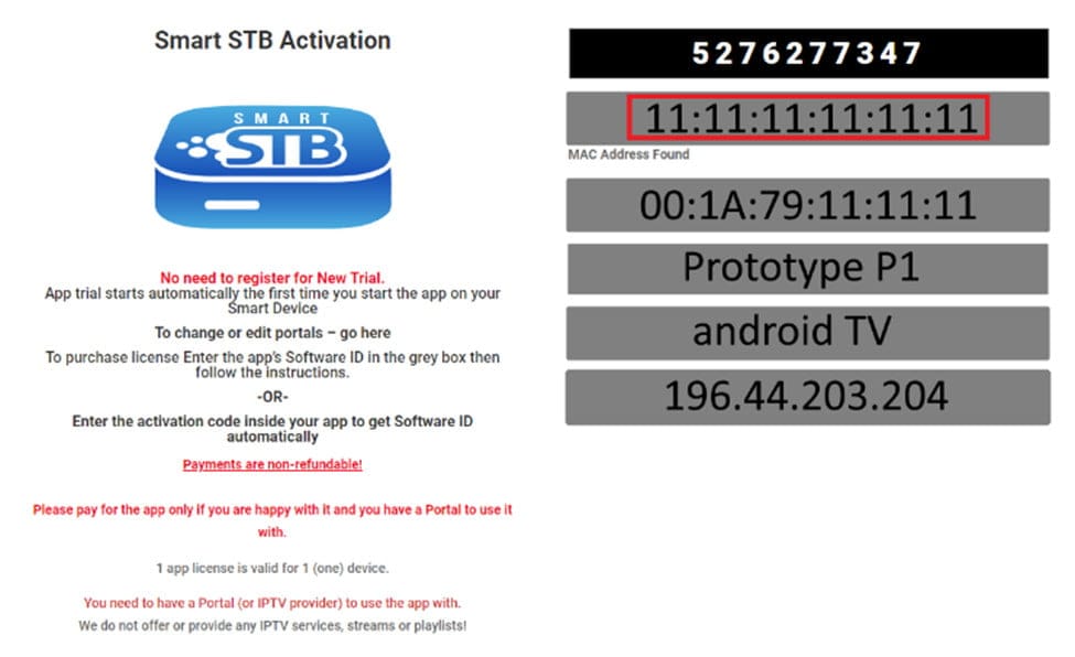 Stb License How to get Smart STB app license
