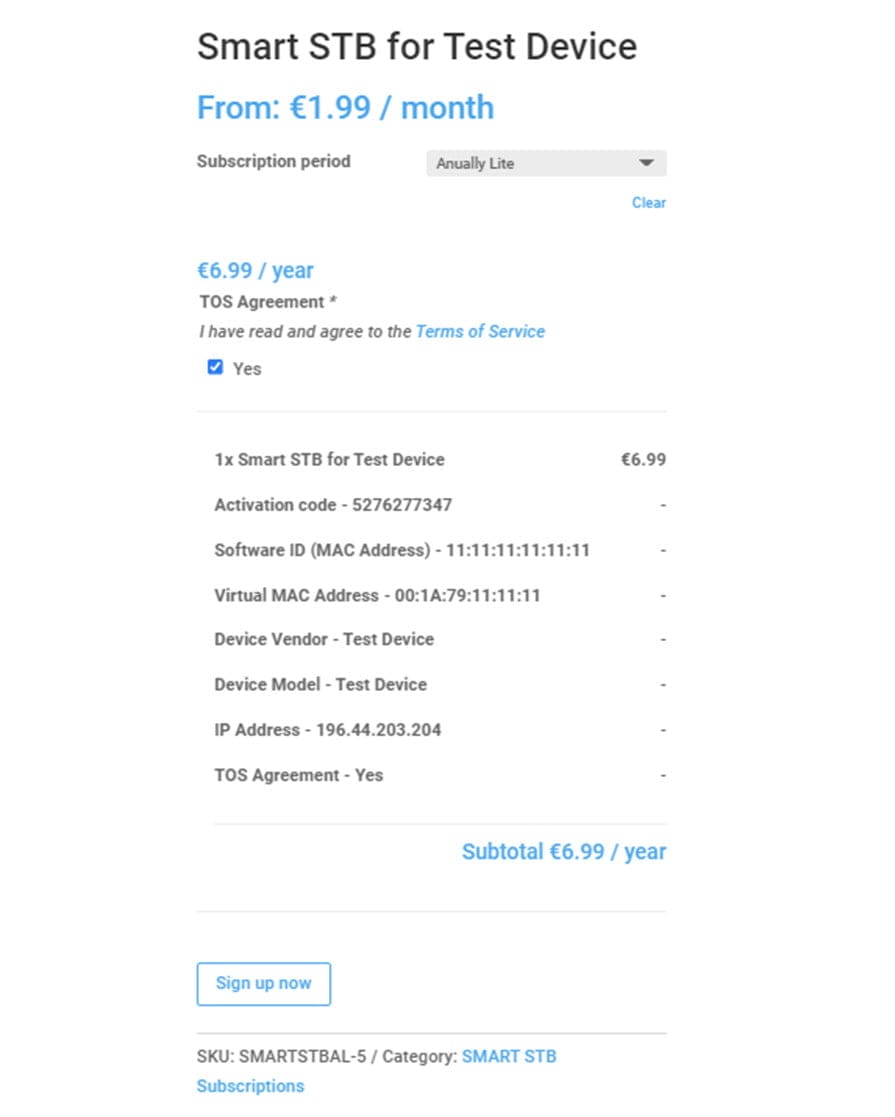How to get Smart STB app license