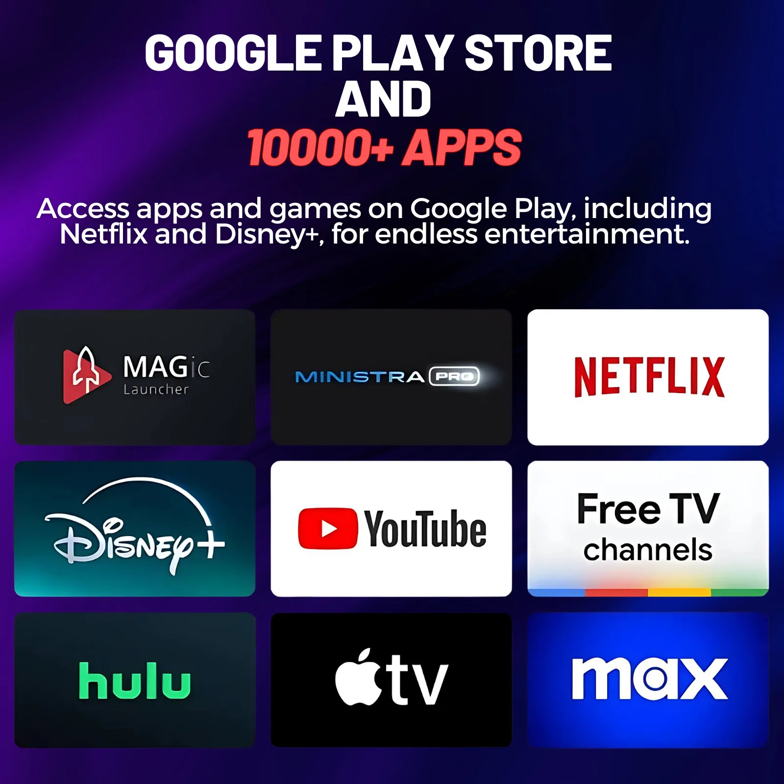 MAG555 4K Google TV Set-top Box – Android TV Streaming Media Player with Google Assistant Built-In