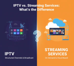 IPTV vs Streaming Services (2025 Guide) Key Differences, Benefits 