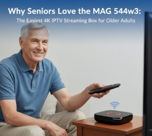 Why Seniors Love the MAG 544w3 for TV Streaming